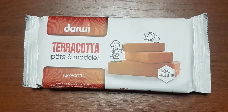 Darwi - modelovacia hmota - terracotta  (0,5kg)