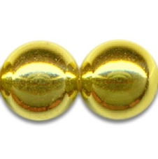 Perly zlaté (10mm)