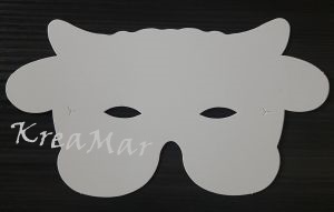 Papierová maska  (22x13cm)