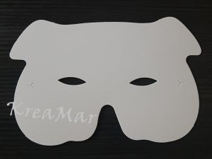 Papierová maska  (11,5x18cm)