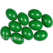 Plastové vajcia tm.zelené  (6cm)