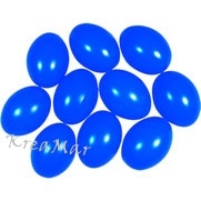 Plastové vajcia modré  (38mm)