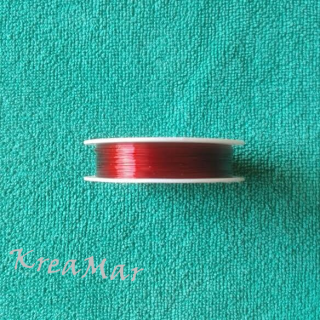 Drôt - červená  (0,4mm 23m)