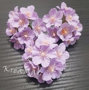 Umelé kvety  (7cm /3ks) fialové