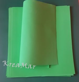 Foamiran - zelená (60x70cm)