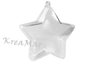 Plastová hviezda (80mm)