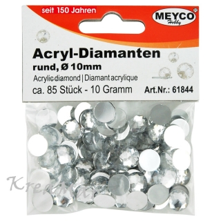 Acryl-diamant kruh (10mm)