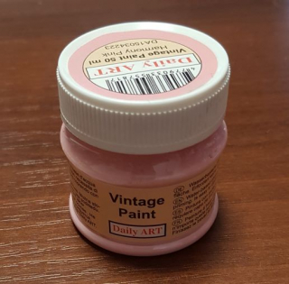 Vintage farba - ružová (50ml)