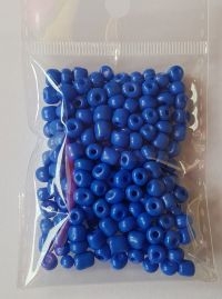 Rokajl - matné (4mm) modrý