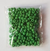 Rokajl - matné (4mm) zelený