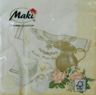 Servítka - Maki (krémová)