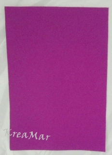 Filc farebný A4 (1mm) fialová