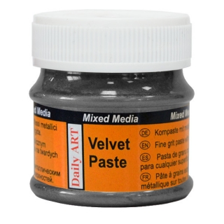 Velvet paste (50ml) perleťová čierna