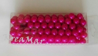Korálky - Tekla  (10mm)  pink