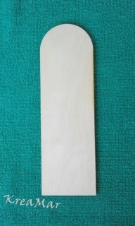 Drevená doštička  (19x6cm/3mm)