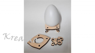 Držiak na vajíčka  (100x100x35mm - kruh 50mm)